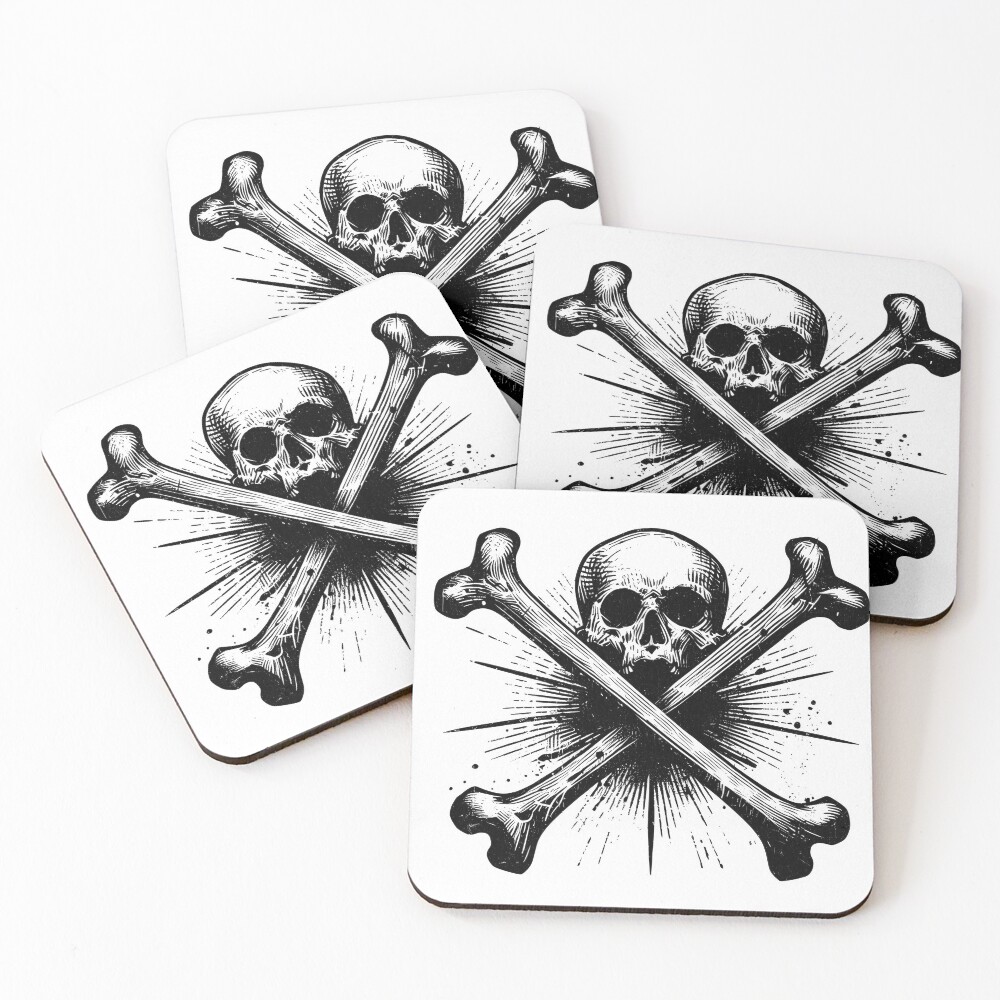 Item preview, Coasters (Set of 4) designed and sold by CALAMITYMOSS.