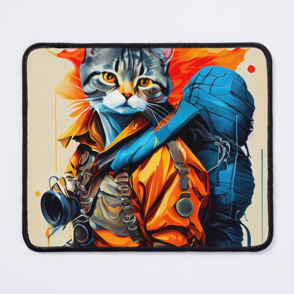 Item preview, Adventurer cat designed and sold by GGardenStudio.
