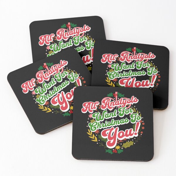 Item preview, All Analysts Want Is Christmas With You designed and sold by tw2us.