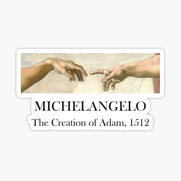 Artikel-Vorschau von Michelangelo - Die Erschaffung Adams, designt und verkauft von Damagaro.