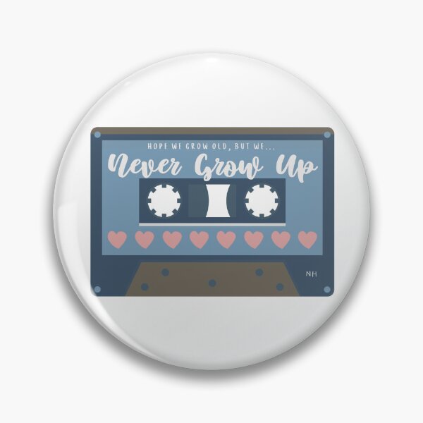 Item preview, Never Grow Up Cassette NH3 designed and sold by Juliet Created.