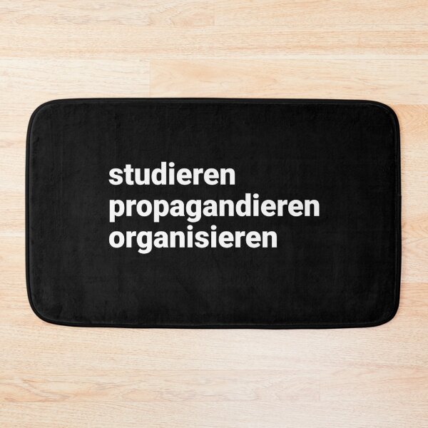 Artikelvorschau, Studieren Propagandieren Organisieren German Socialist entworfen und verkauft von The Junto Shop.
