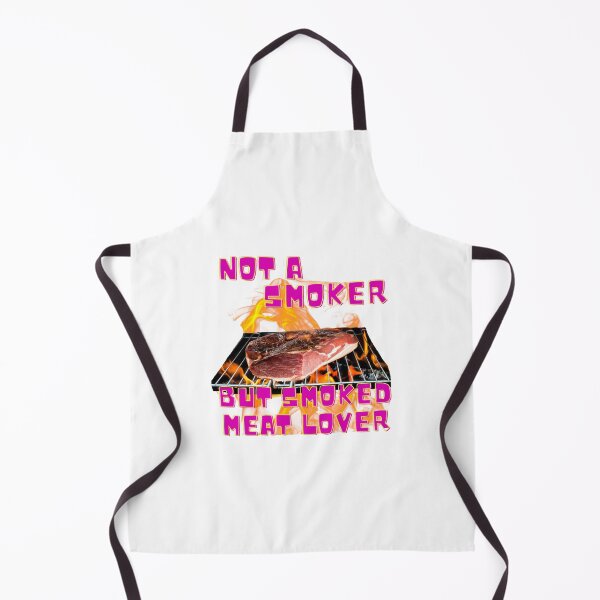 Aperçu de l'œuvre Not A Smoker But Smoked Meat Lover Barbecue BBQ Viande créée et vendue par GoofyShopp.