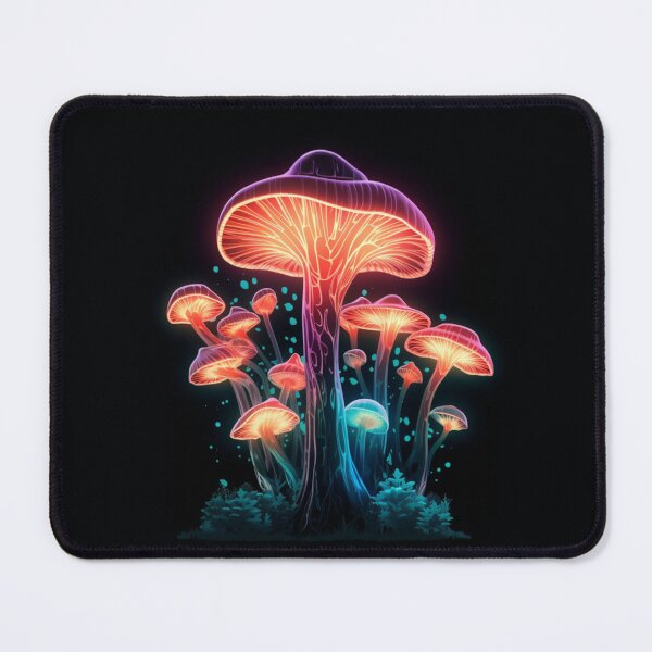 Item preview, Glowing Mushroom Aaron Douglas Style designed and sold by sorrow0891.