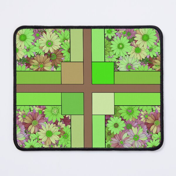 Item preview, Maximalist Flowers Pastel Floral Art Color Blocks Style 2 of 2 - Colors 6 of 6 designed and sold by Beachy.