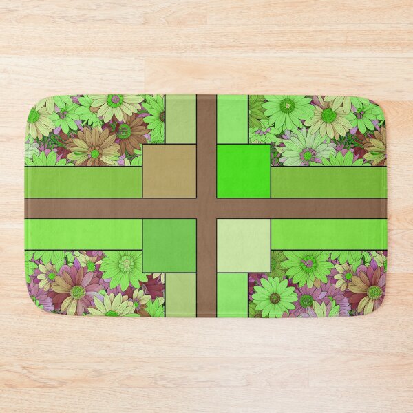 Item preview, Maximalist Flowers Pastel Floral Art Color Blocks Style 2 of 2 - Colors 6 of 6 designed and sold by Beachy.