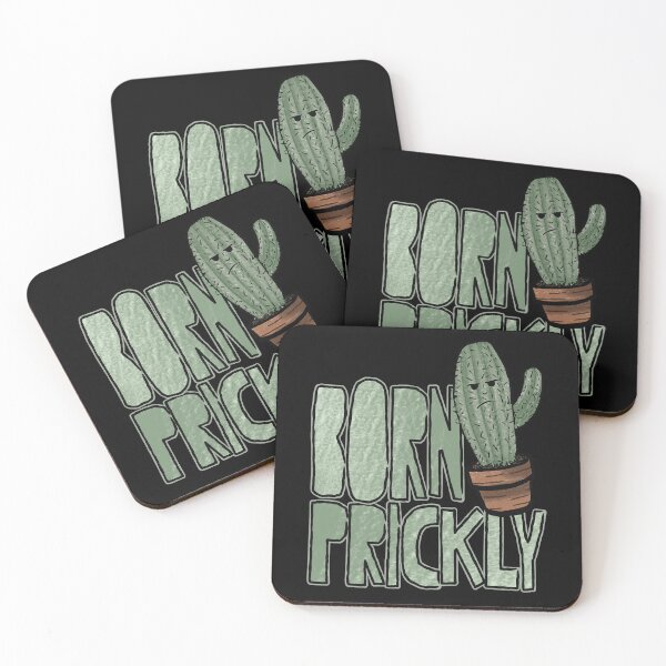 Item preview, Cactus Born Prickly designed and sold by Scrabbly Doodles.
