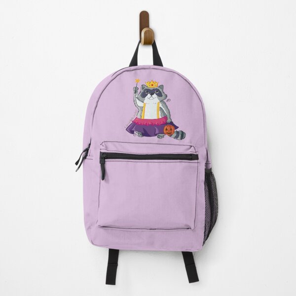 Item preview, Raccoon dressed as a magical princess, Halloween designed and sold by gisselldrawn.