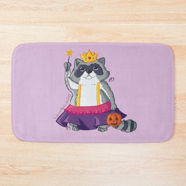 Item preview, Raccoon dressed as a magical princess, Halloween designed and sold by gisselldrawn.