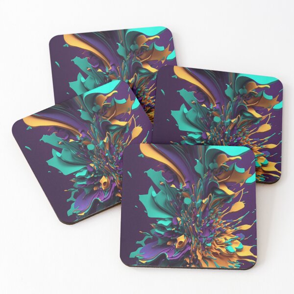 Item preview, 3D mixed colours painting designed and sold by GGardenStudio.
