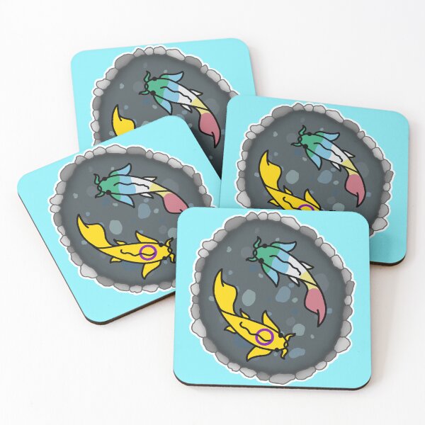 Item preview, Intersex and Disability Pride Flag Koi Pond designed and sold by CastleOfDragons.
