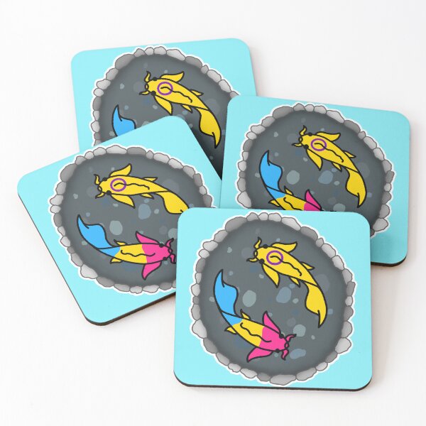 Item preview, Intersex and Pan Pride Flag Koi Pond designed and sold by CastleOfDragons.