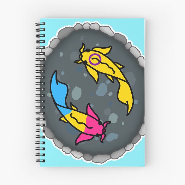 Item preview, Intersex and Pan Pride Flag Koi Pond designed and sold by CastleOfDragons.