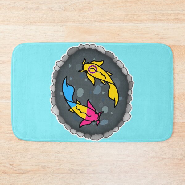 Item preview, Intersex and Pan Pride Flag Koi Pond designed and sold by CastleOfDragons.