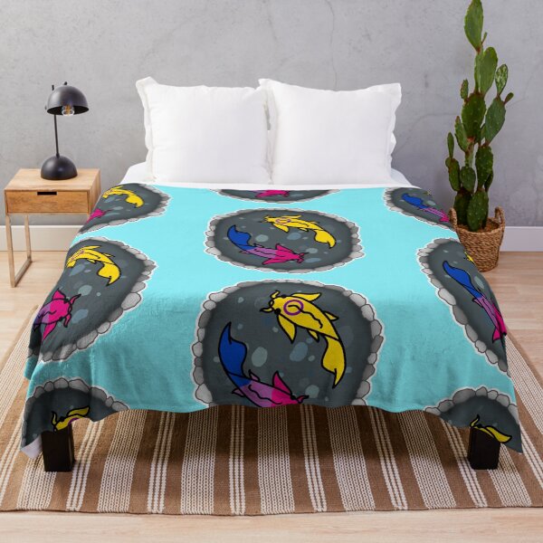 Item preview, Intersex and Bi Pride Flag Koi Pond designed and sold by CastleOfDragons.