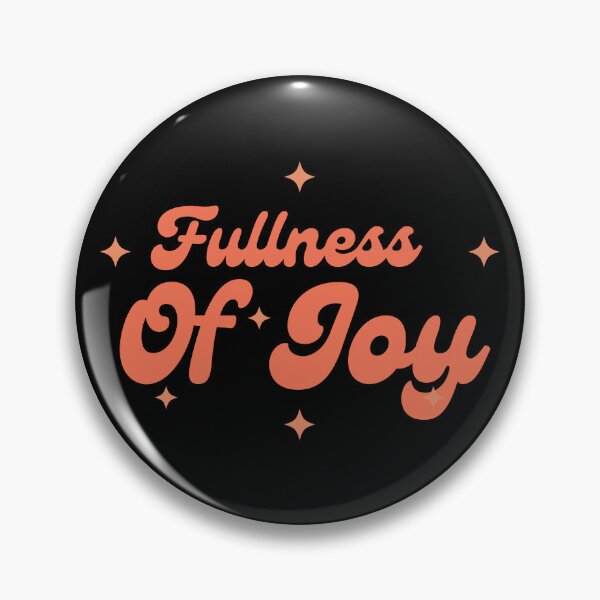 Item preview, Fullness of Joy Car Window Bumper Sticker designed and sold by InspireSticker.