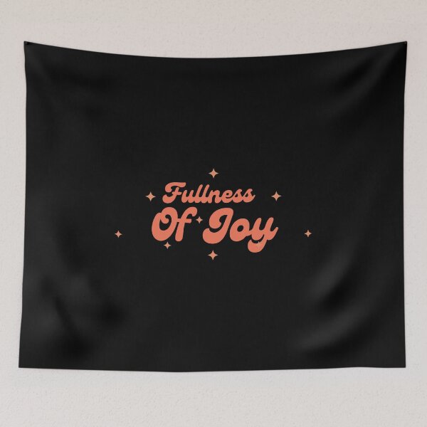 Item preview, Fullness of Joy Car Window Bumper Sticker designed and sold by InspireSticker.