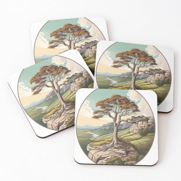 Item preview, Sycamore gap. Beautiful graphics for nature lovers designed and sold by ArtFeverShop.