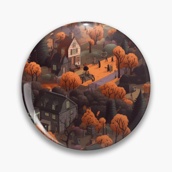 Item preview, Halloweens City designed and sold by AlmostForgot.
