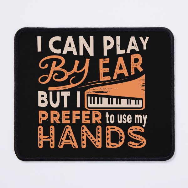 Item preview, I play by Ear (Funny Musician) designed and sold by Betteroffweird.
