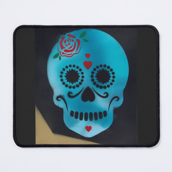 Item preview, Blue Calaveras (Sugar Skull) designed and sold by Kohana Bear.