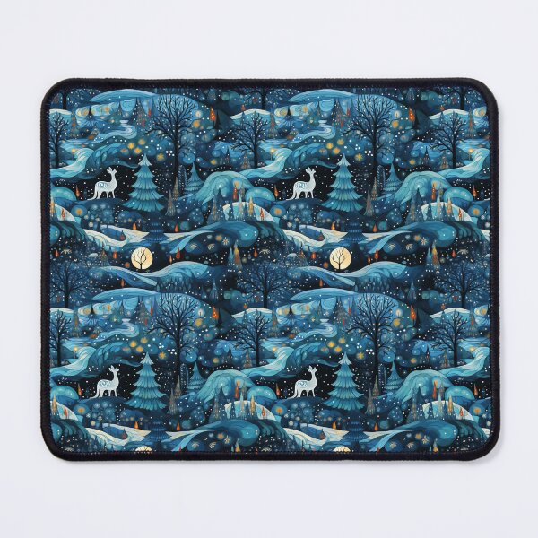 Item preview, Whimsical Winter Night I designed and sold by the-lamplighter.