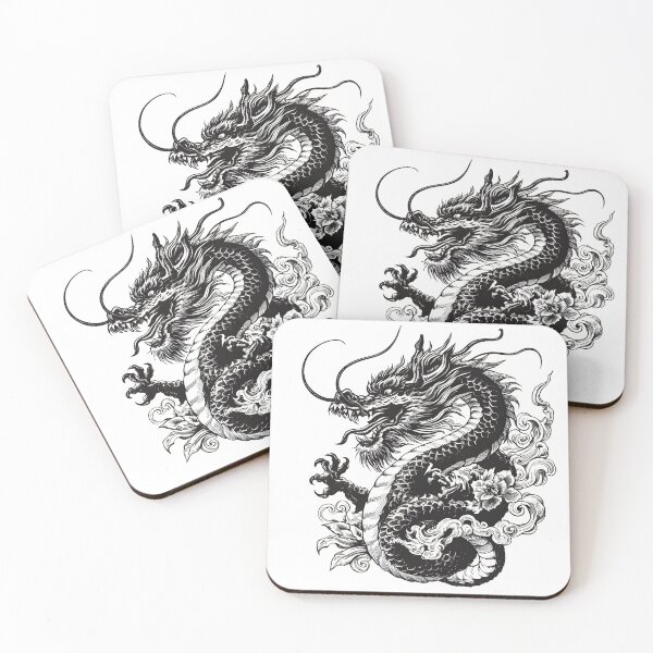 Item preview, ink dragon designed and sold by CALAMITYMOSS.