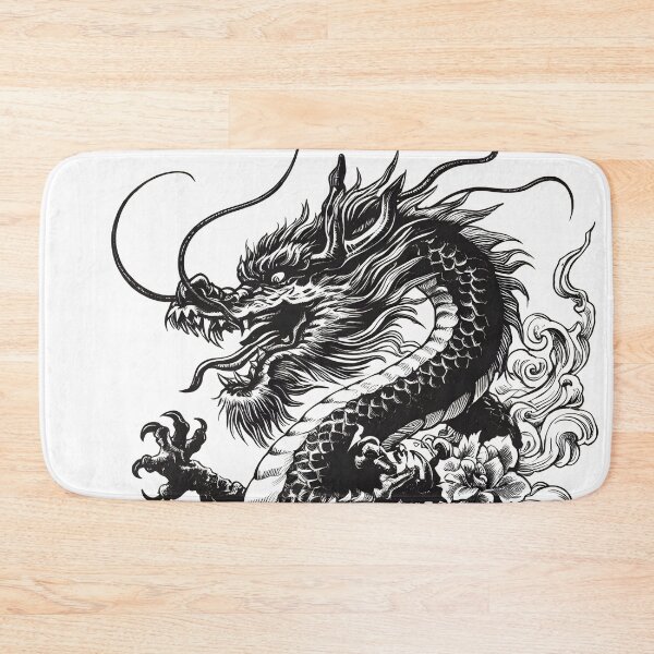 Item preview, ink dragon designed and sold by CALAMITYMOSS.
