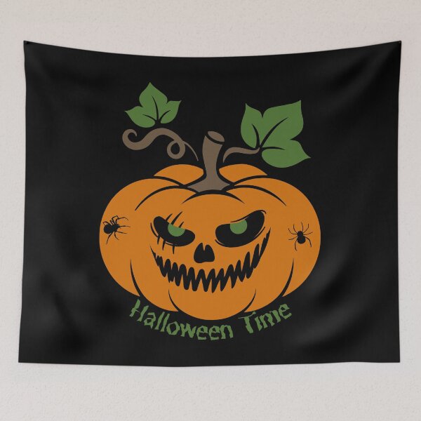 Item preview, Halloween Time, Scary Time, Halloween pumpkin designed and sold by GOLDENGARDENART.