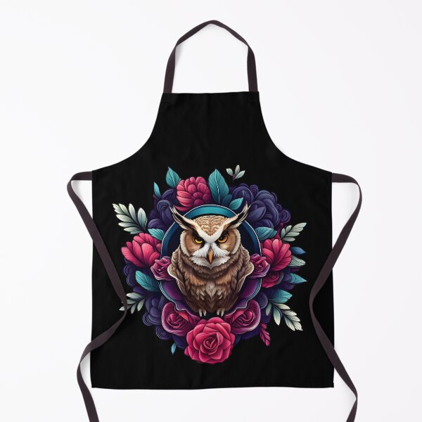 Item preview, Owl And Roses designed and sold by TeyMank.