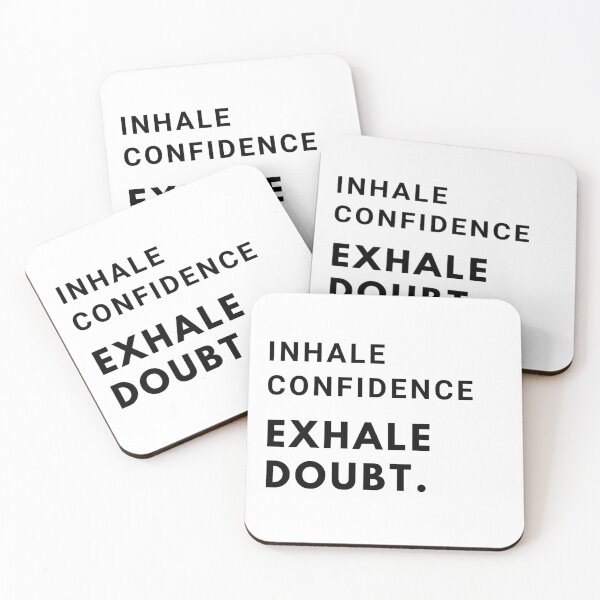 Item preview, Inhale confidence, exhale doubt. designed and sold by mandalahaze.