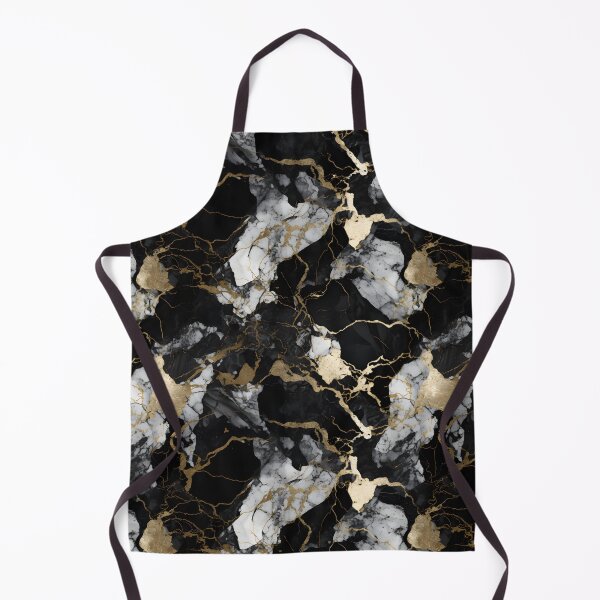 Item preview, Black and Gold Marble designed and sold by peachculture.