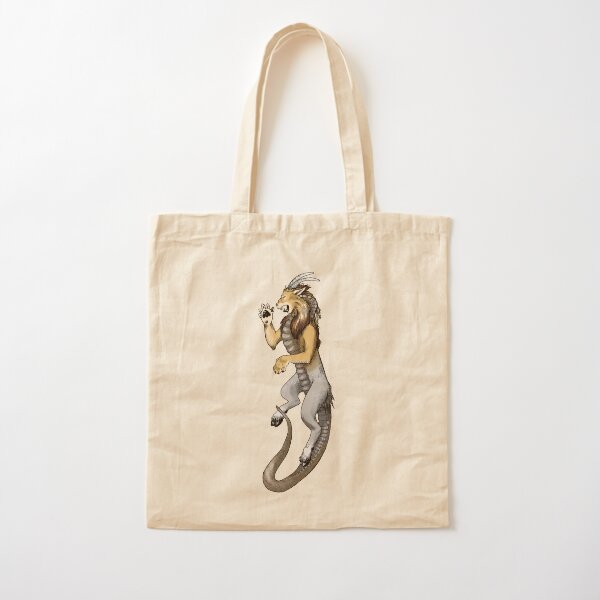 Chimera - Part Lion, Part Goat, Part Snake Cotton Tote Bag