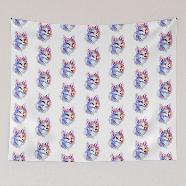 Item preview, Iridescent Rainbow fox designed and sold by MendaciousMina.