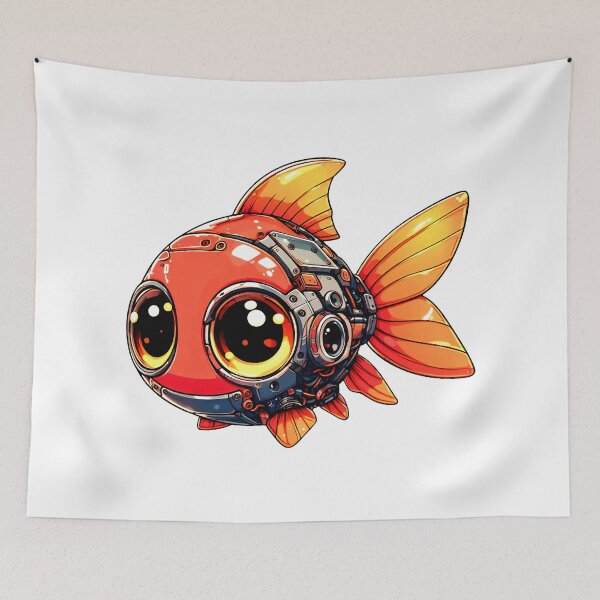 Item preview, Robo-Goldfish! designed and sold by kukamatsu.