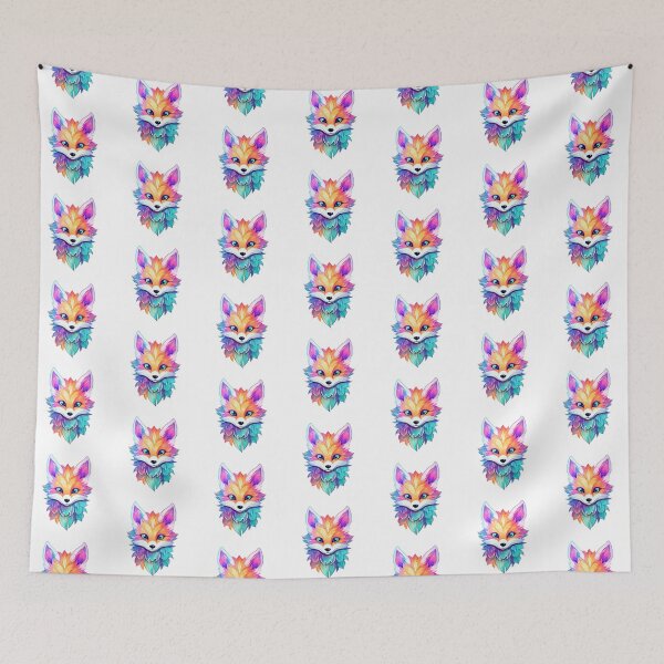 Item preview, Iridescent Rainbow fox designed and sold by MendaciousMina.