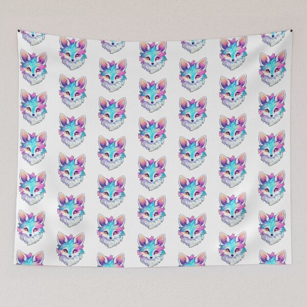 Item preview, Iridescent Rainbow fox designed and sold by MendaciousMina.
