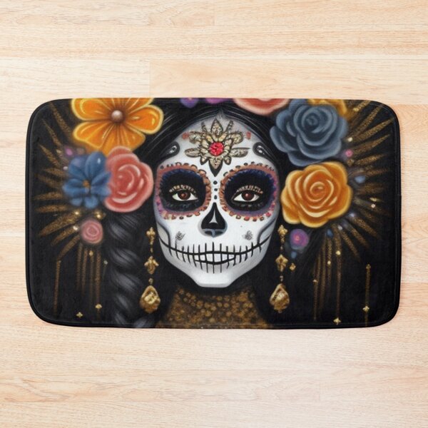 Item preview, Catrina with flowers  designed and sold by Roxburylane.