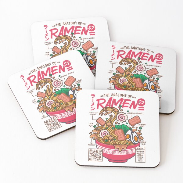 Item preview, The Anatomy of RAMEN designed and sold by RCM Graphix.