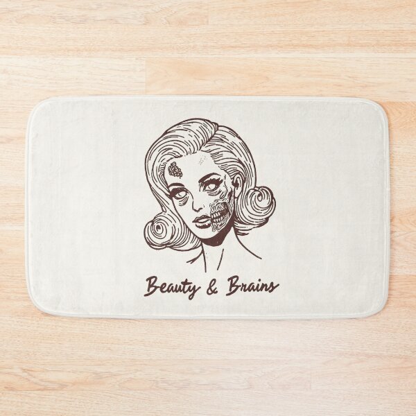Item preview, Beauty & Brains Halloween designed and sold by Retro Travel Design.