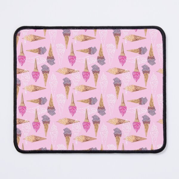 Item preview, Watercolour Ice Creams on Pink background designed and sold by Sara Brenton.