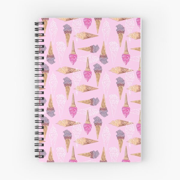 Item preview, Watercolour Ice Creams on Pink background designed and sold by Sara Brenton.