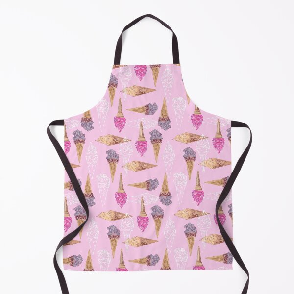 Item preview, Watercolour Ice Creams on Pink background designed and sold by Sara Brenton.