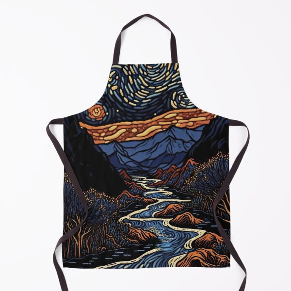 Item preview, Starry Night Over Thule River designed and sold by OccultDreams.