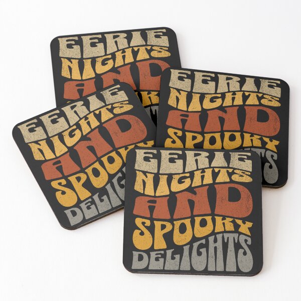 Item preview, Eerie nights and spooky delights designed and sold by MoxieMotifs.