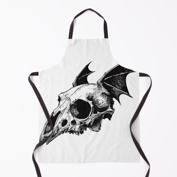 Item preview, winged skull designed and sold by CALAMITYMOSS.