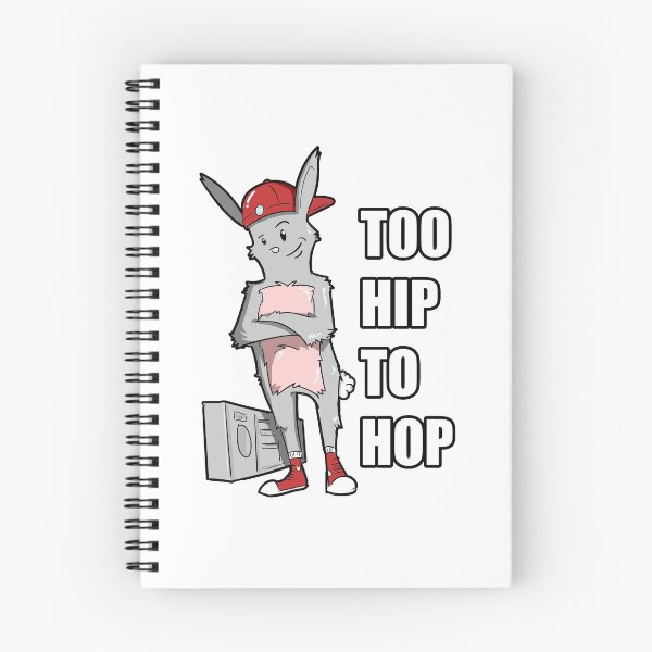 Item preview, TOO HIP TO HOP - Easter Bunny Hip-Hop Shirt Easter Bunny Easter funny funny and cool gifts for partners, family, dancers, rappers, musicians, urban culture, street rap designed and sold by Frontoni.