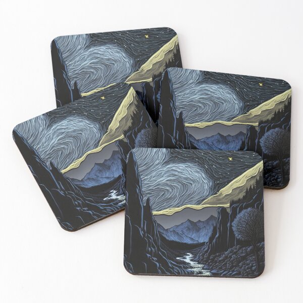 Item preview, Midnight Valley of the Shadows designed and sold by OccultDreams.
