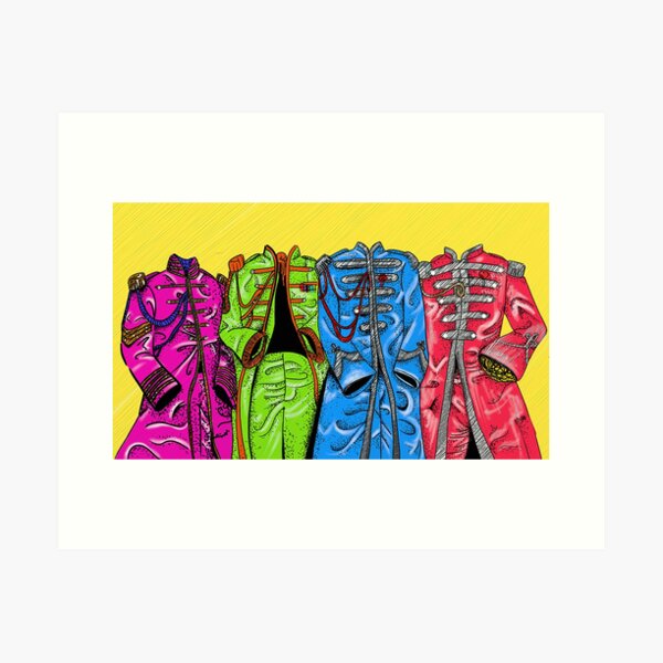 Sgt Pepper Suit Art Print