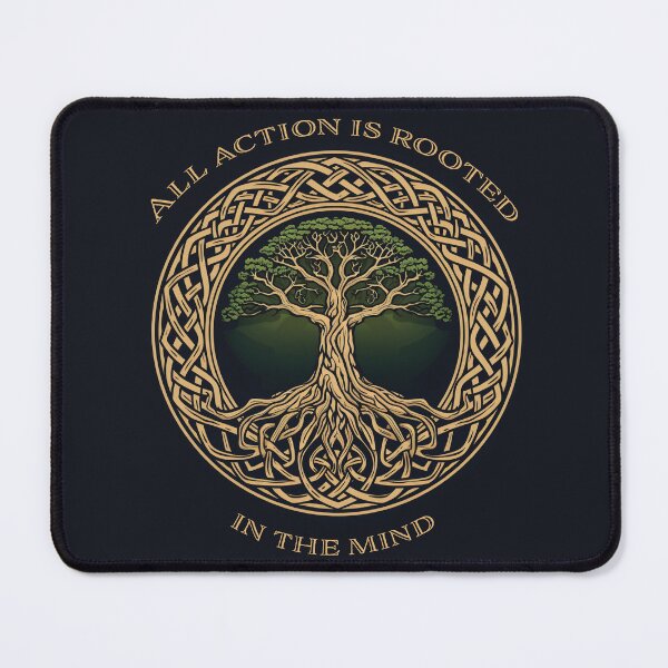Item preview, All action is rooted in the mind designed and sold by Plumtree81.